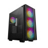 Deepcool MATREXX 55 MESH V4 C Tempered Glass ATX Case, 3x 140mm aRGB & 1x 120mm aRGB Pre-Installed Fan, 360mm Max Radiator, ABS+SPCC Materials, Black | R-MATREXX55-BCAGA4-G-4